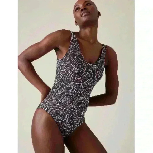 Athleta Seychelles One Piece Swimsuit Size Small NWT - Picture 1 of 5
